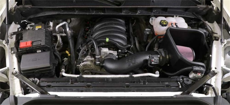 K&N 2019+ Chevrolet 1500 5.3L / 6.2L V8 F/I Aircharger Performance Intake System K&N Engineering