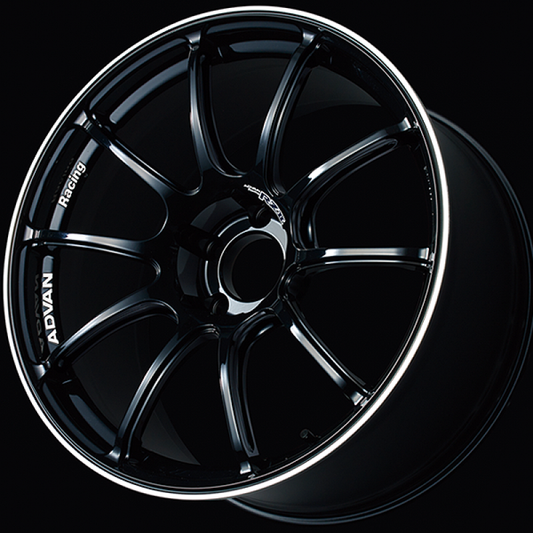 ADVAN Racing RZII 16x7 +48 5x100 Wheel - Gloss Black & Ring - YAZ6E48DB