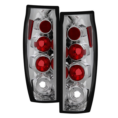 Spyder Chevy Avalanche 02-06 Euro Style Tail Lights Chrome ALT-YD-CAV04-C SPYDER