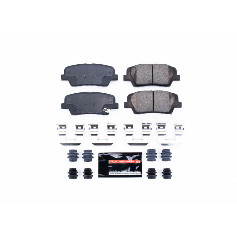 Power Stop 18-19 Genesis G80 Rear Z23 Evolution Sport Brake Pads w/Hardware PowerStop