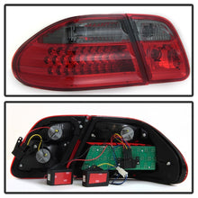 Load image into Gallery viewer, Xtune Mercedes Benz W210 E-Class 96-02 LED Tail Lights Red Smoke ALT-CL-MBW210-LED-RSM SPYDER