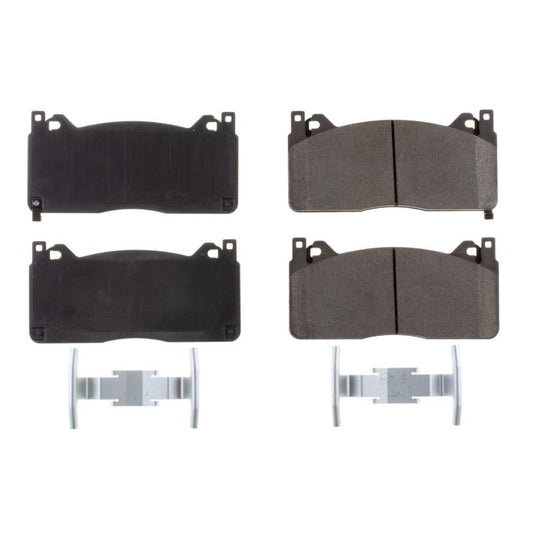 Power Stop 16-19 Ford Mustang Front Z17 Evolution Ceramic Brake Pads w/Hardware PowerStop
