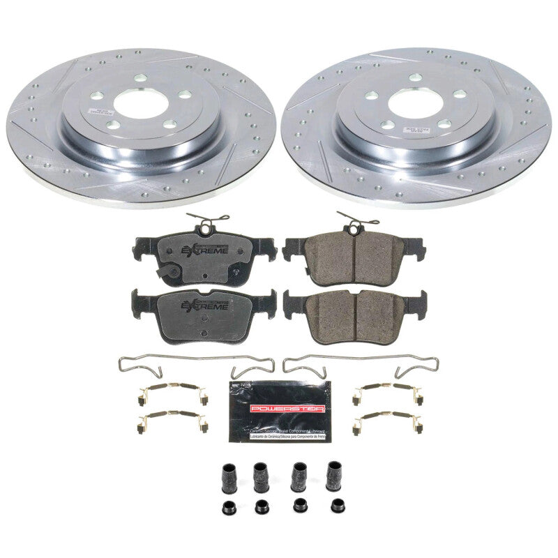 Power Stop 21-23 Ford Mustang Mach-E Rear Z26 Street Brake Kit PowerStop