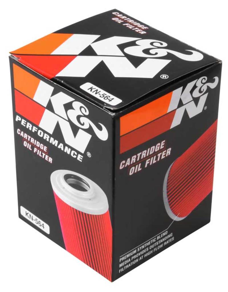 K&N Can/AM Spyder RT 998/ Buell 1125R -2.2219in OD x 0.969in ID x 3.813in H Oil Filter K&N Engineering