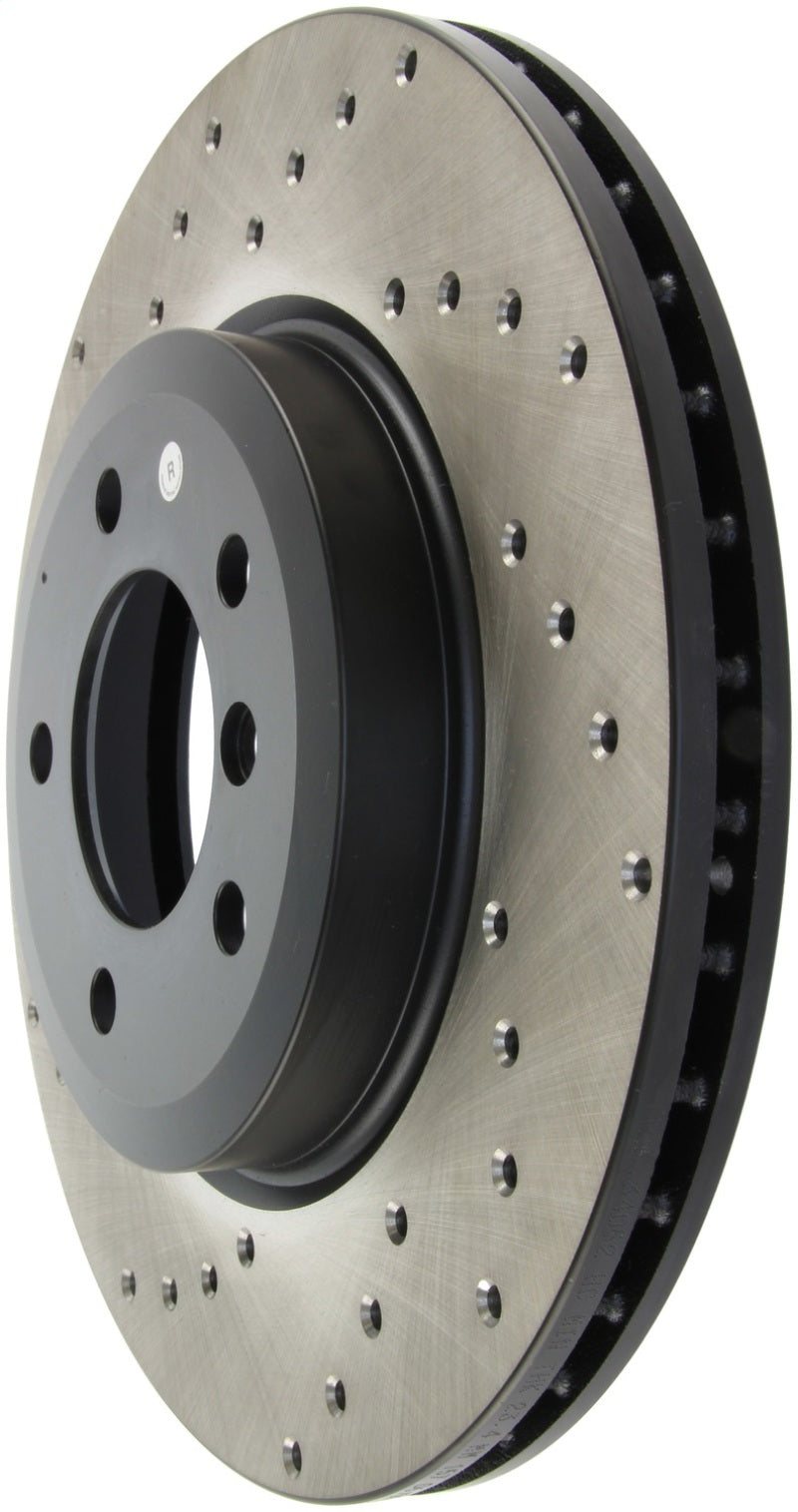 StopTech 01-06 BMW 330 Drilled Right Front Rotor Stoptech