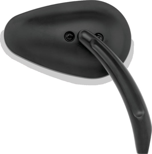Bikers Choice 65-Up Black Tapered Mirrors Universal Custom Pair - 488746