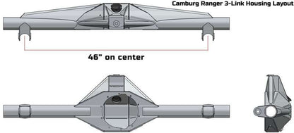 Camburg 98-12 Ford Ranger 2wd/4wd w/ Extra Cab Race Series 3-Link Rear L/T Kit