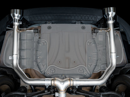 AWE 22-25 Volkswagen Jetta GLI Track Edition Exhaust - Chrome Silver Tips