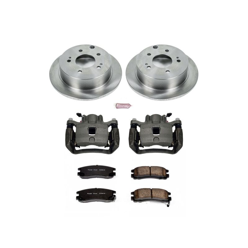 Power Stop 06-12 Mitsubishi Eclipse Rear Autospecialty Brake Kit w/Calipers PowerStop