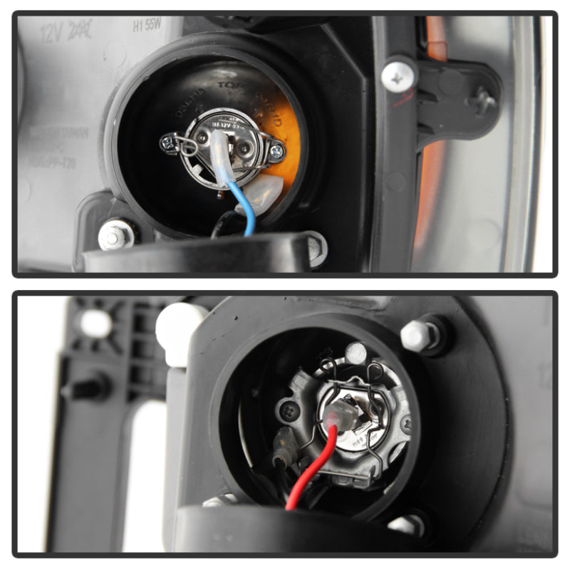 Spyder Dodge Ram 1500 06-08/Ram 2500 06-09 Projector Headlights LED Halo LED Smke PRO-YD-DR06-HL-SM SPYDER