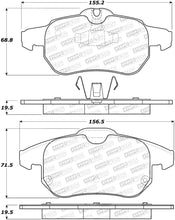 Load image into Gallery viewer, StopTech Premium Ceramic Brake Pads - 308.09720