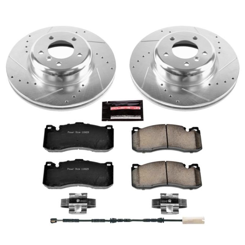 Power Stop 11-13 BMW 135i Front Z23 Evolution Sport Brake Kit PowerStop