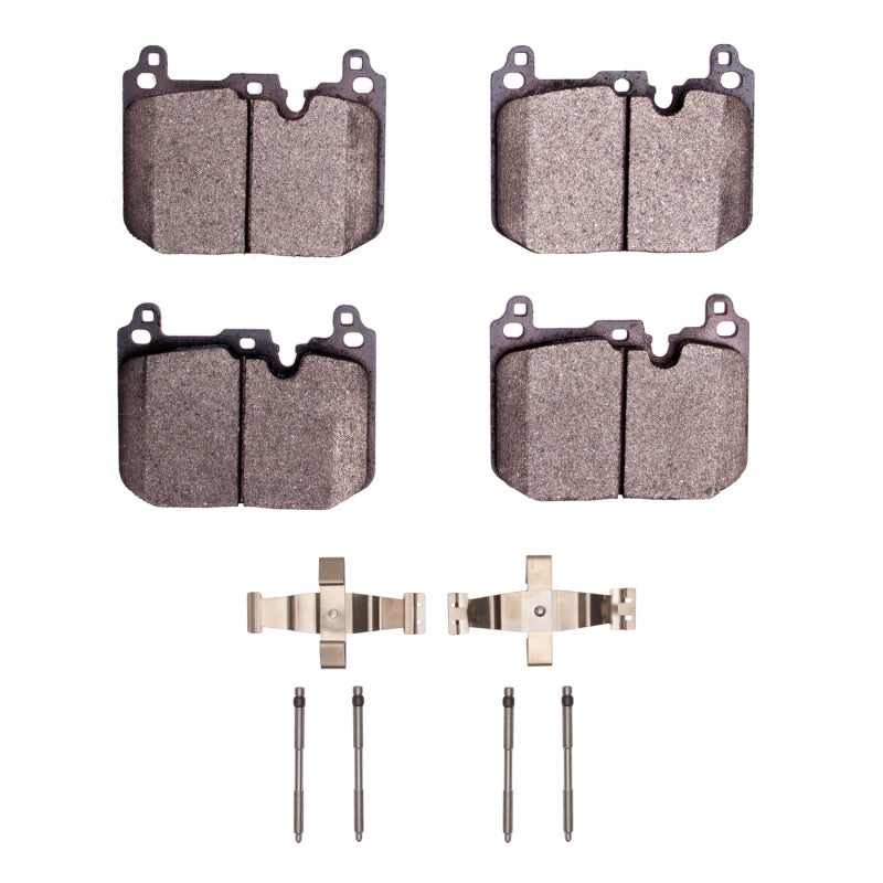 R1 15-19 Mini Cooper Clubman Front Semi Met Pads & Hardware Kit