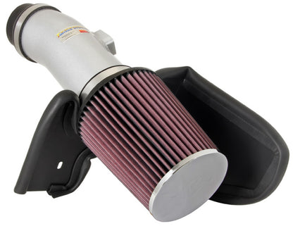 K&N 08 Honda Accord 3.5L-V6 Silver Typhoon Short Ram Intake K&N Engineering