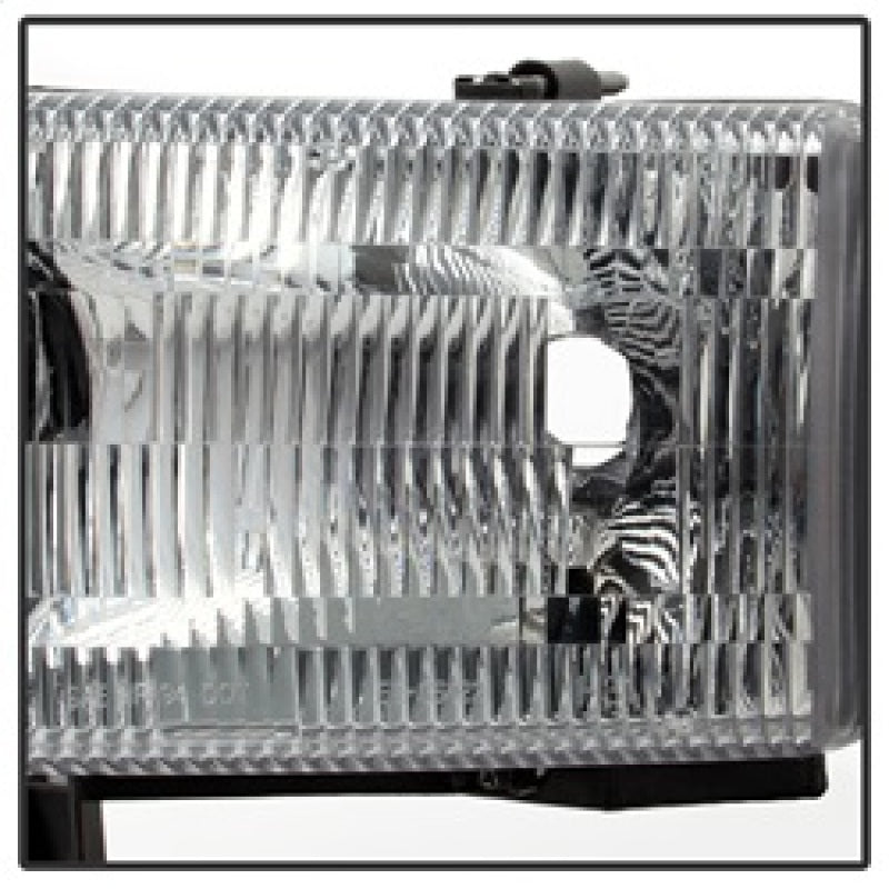 Xtune Dodge Ram 1500 94-01 OEM Style Headlights w/ Corner Chrome HD-JH-DR94-OE-C SPYDER