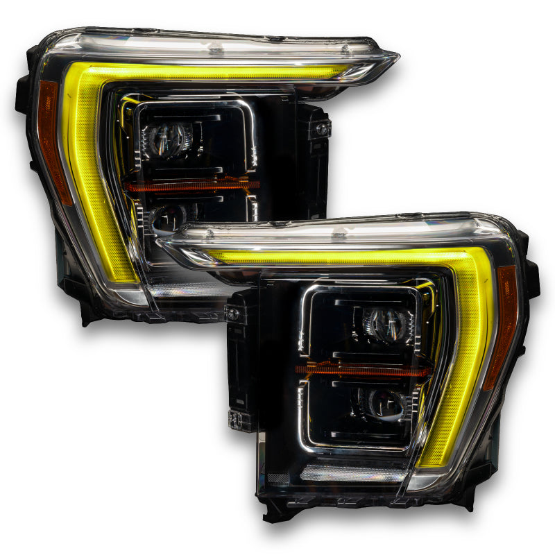 Oracle 21-22 Ford F-150 ColorSHIFT RGB+W Headlight DRL Upgrade Kit w/ RF Controller ORACLE Lighting