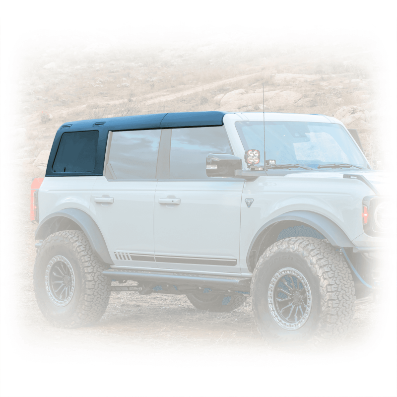 Turn Offroad 2021+ Ford Bronco Hard Top (4 Door) Primer/Black Foam Headliner