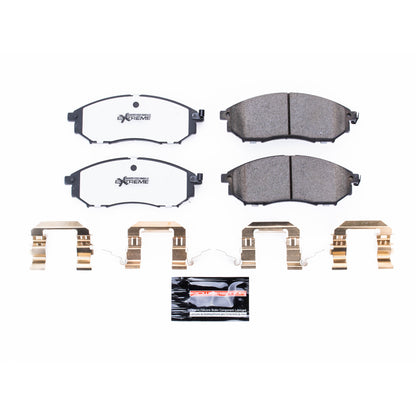 Power Stop 08-12 Infiniti EX35 Front Z26 Extreme Street Brake Pads w/Hardware PowerStop
