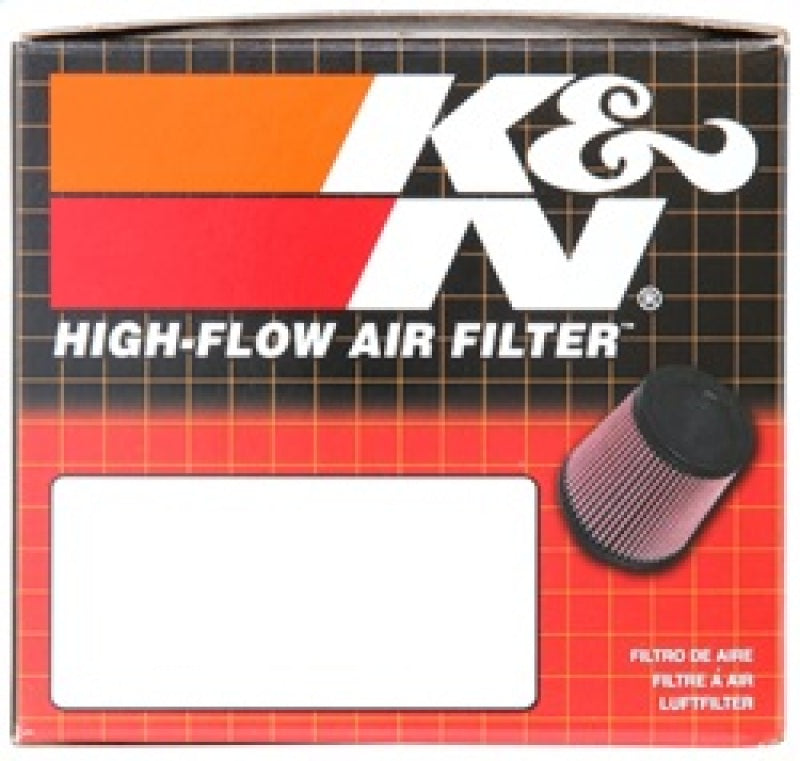 K&N Universal Round Tapered Chrome Filter 1.563in Flange ID x 3in Base OD x 2in Top OD x 3in H K&N Engineering