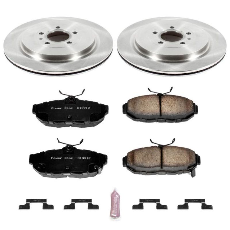 Power Stop 13-14 Ford Mustang Rear Autospecialty Brake Kit PowerStop