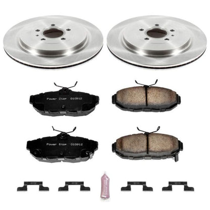 Power Stop 13-14 Ford Mustang Rear Autospecialty Brake Kit PowerStop