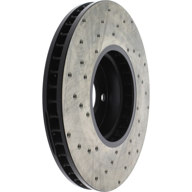 StopTech 12-18 BMW 650i Cryo Drilled Sport Left Front Rotor Stoptech