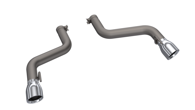 QTP 16-18 Chevrolet Camaro SS 6.2L 304SS Eliminator Muffler Delete Axle Back Exhaust w/4.5in Tips QTP