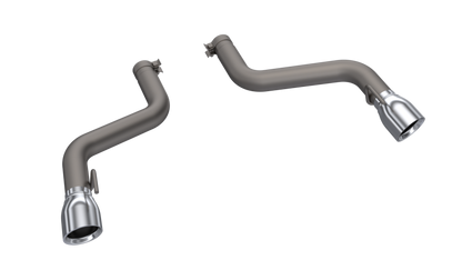 QTP 16-18 Chevrolet Camaro SS 6.2L 304SS Eliminator Muffler Delete Axle Back Exhaust w/4.5in Tips QTP