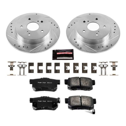 Power Stop 07-13 Suzuki SX4 Rear Z23 Evolution Sport Brake Kit PowerStop