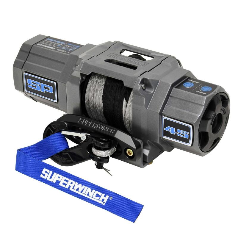 Superwinch SP 45SR Winch w/ Synthetic Rope - Graphite