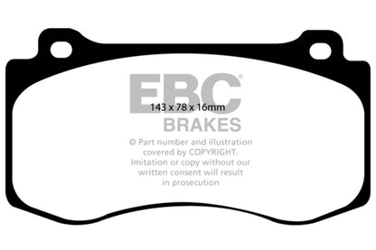 EBC BlueStuff Front Brake Pads - DP51764NDX EBC