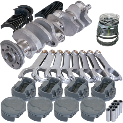 Eagle Chevy 400 3.875in Crank 6.000in H-Beam Stroker Rods -22cc 4.165in Pistons Rotating Assembly