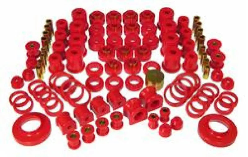 Prothane 97-06 Jeep TJ Total Kit - Red Prothane