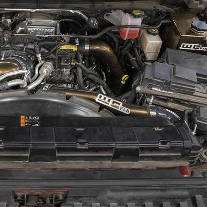 Wehrli 2020-2024 Chevrolet 6.6L L5P Duramax Upper Coolant Pipe - Deore Gold - WCF100541-DG