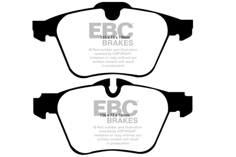 EBC BlueStuff Front Brake Pads - DP51912NDX EBC