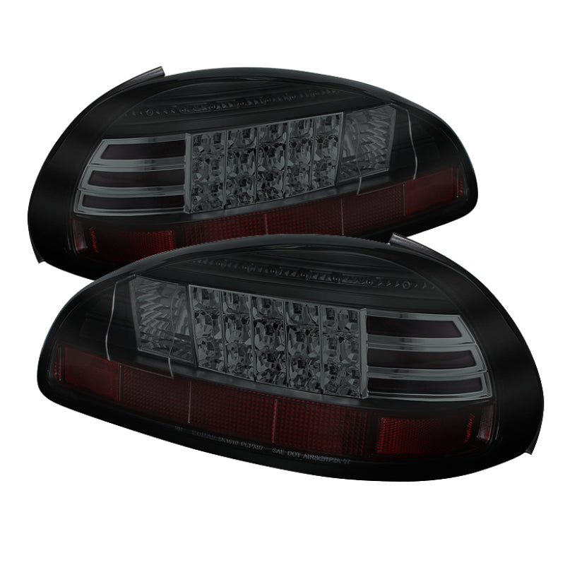 Spyder Pontiac Grand Prix 97-03 LED Tail Lights Black Smoke ALT-YD-PGP97-LED-BSM SPYDER