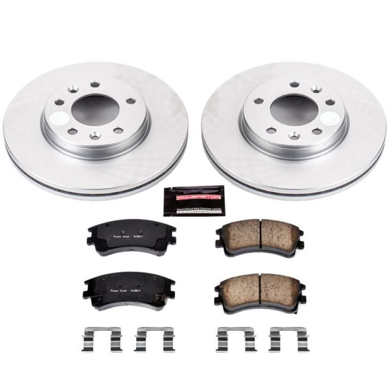 Power Stop 03-05 Mazda 6 Front Z17 Evolution Geomet Coated Brake Kit PowerStop