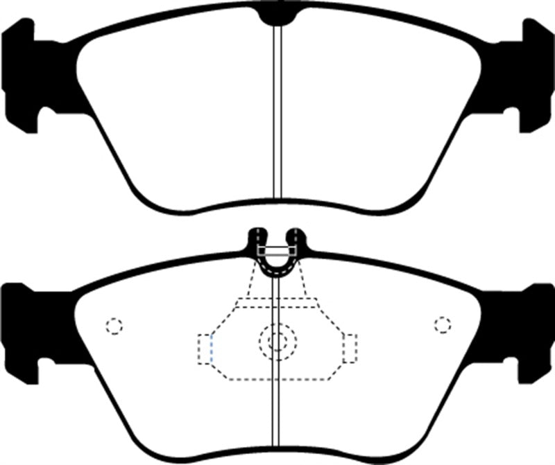 EBC GreenStuff Front Brake Pads - DP21055 EBC