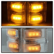 Load image into Gallery viewer, xTune Ford Superduty 08-14 F250-F550 Amber LED Mirror Signal Lens - Clear ACC-LED-FDSD08-MR-C SPYDER