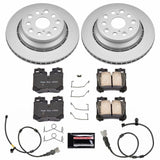 Power Stop 10-17 Lexus LS460 Rear Z17 Evolution Geomet Coated Brake Kit