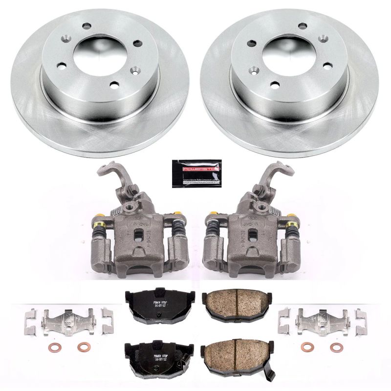 Power Stop 97-06 Hyundai Elantra Rear Autospecialty Brake Kit w/Calipers PowerStop