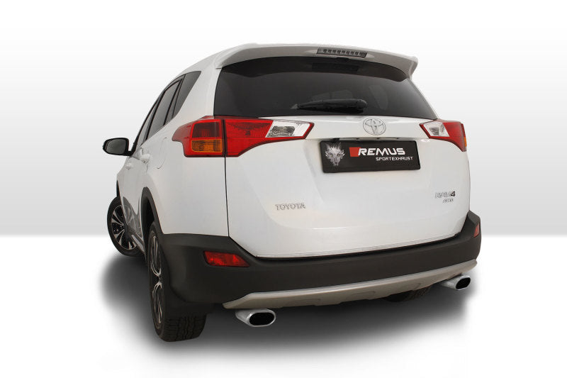 Remus 2013 Toyota Rav4 4WD 2.0L Axle Back Exhaust Remus