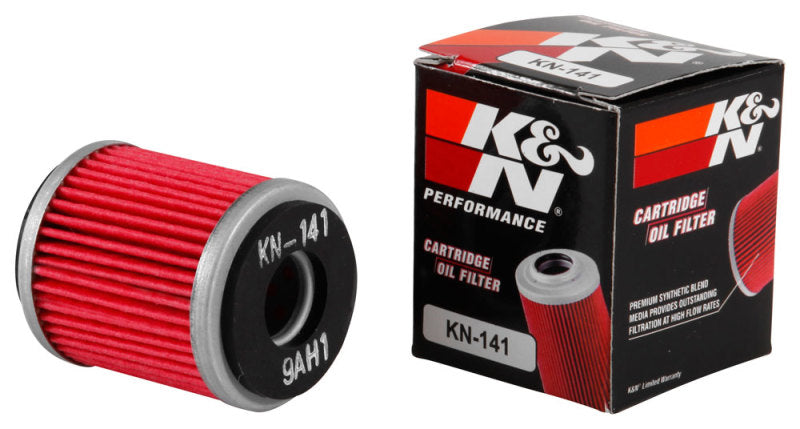 K&N Yamaha / MBK / Fantic Caballero 1.5in OD x 1.813in H Oil Filter K&N Engineering