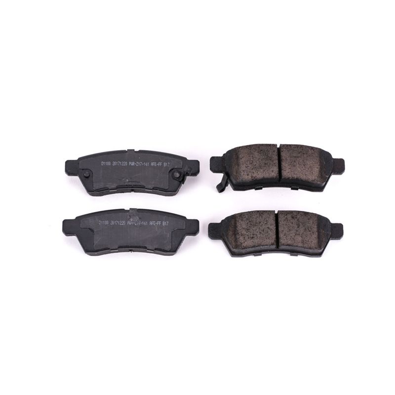 Power Stop 05-19 Nissan Frontier Rear Z16 Evolution Ceramic Brake Pads PowerStop