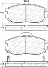 Load image into Gallery viewer, StopTech Premium Ceramic Brake Pads - 308.11250