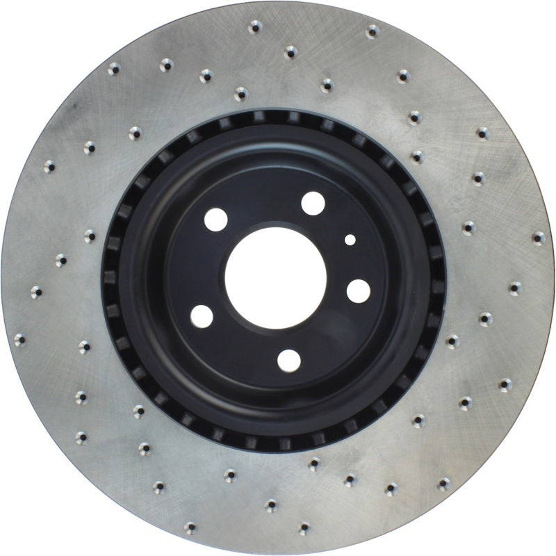 StopTech 12 Audi A6 Quattro/11-12 A7 Quattro/13 Q5/7-11/13 S4/12 S5 Front Right Drilled Cryo Rotor Stoptech