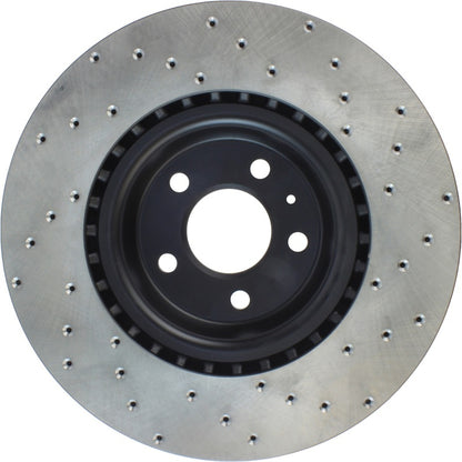 StopTech 12 Audi A6 Quattro/11-12 A7 Quattro/13 Q5/7-11/13 S4/12 S5 Front Right Drilled Cryo Rotor Stoptech