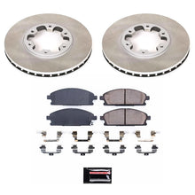 Load image into Gallery viewer, Power Stop 96-98 Nissan Pathfinder Front Semi-Coated Rotor Kit