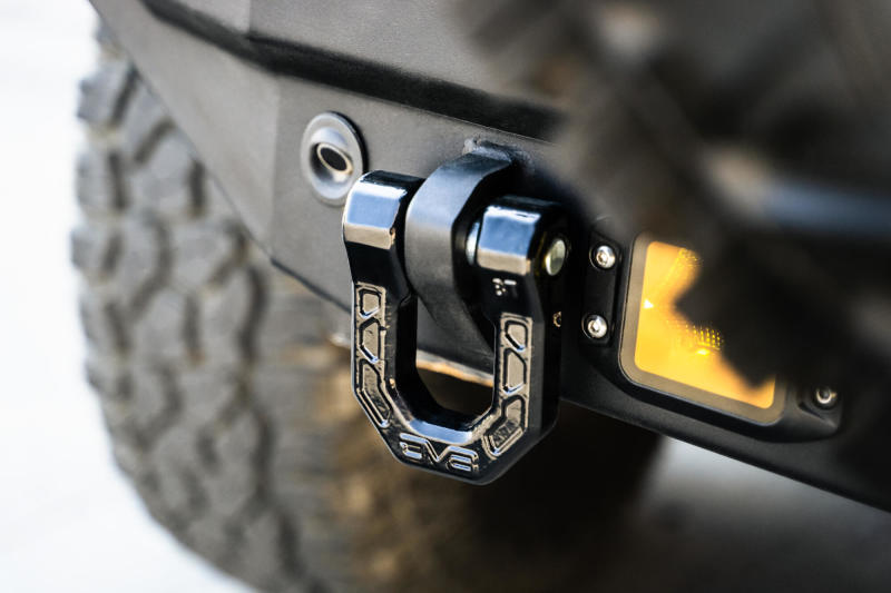 DV8 Offroad Elite Series D-Ring Shackles - Pair (Black) DV8 Offroad