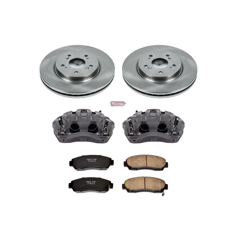 Power Stop 07-12 Acura RDX Front Autospecialty Brake Kit w/Calipers PowerStop